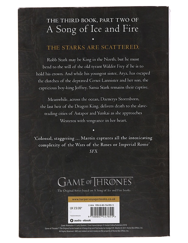 A storm of swords. Part two, Blood and gold - George R. R. Martin - Fantasia- ja scifi - 10105498085 - 1