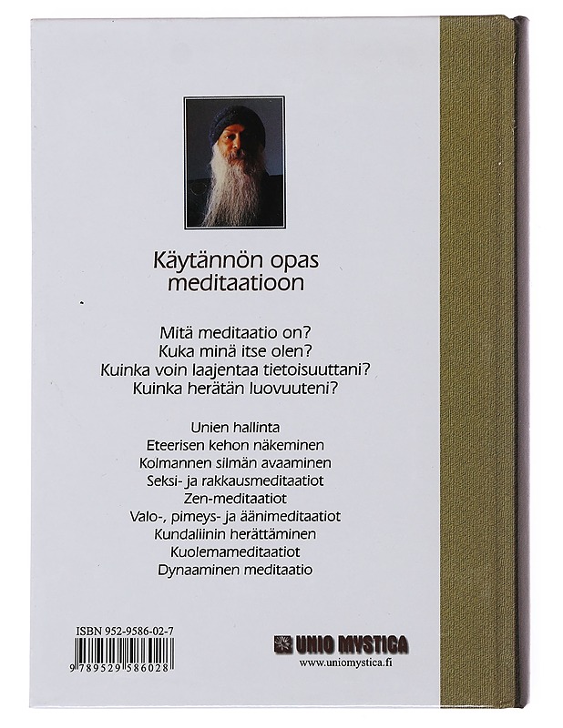 Meditaatio : ainoa tie vapauteen : käytännön opas meditaatioon - Osho - Tietokirjat ja oppaat - 10105498105 - 1