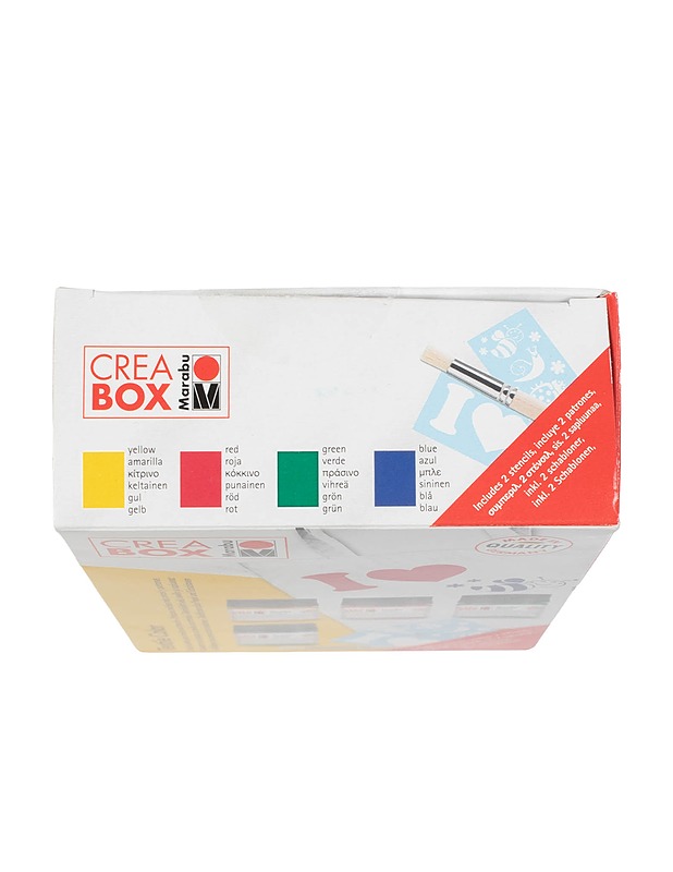 CREABOX Marabu textile colour, 4 väriä - Käsityö - 10105498113 - 2