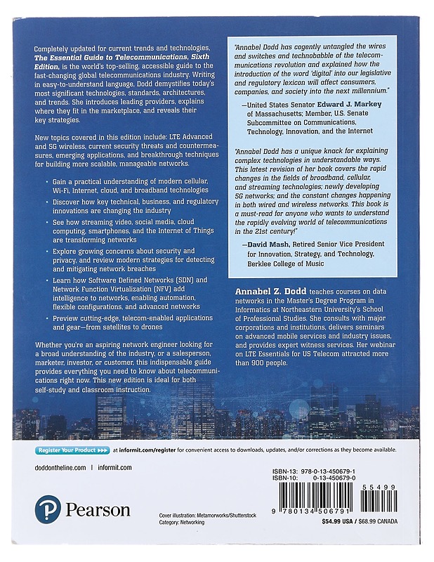 The Essential Guide to Telecommunications : 6th Edition - Dodd, Annabel Z. - Harrastekirjat - 10105498111 - 1