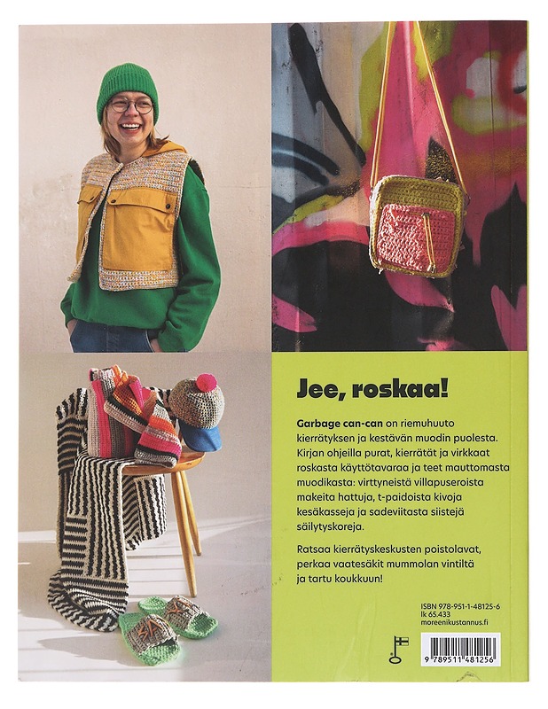 Garbage can-can : pura, kierrätä ja virkkaa - Mills, Molla - Tietokirjat ja oppaat - 10105498117 - 1