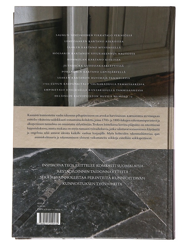 Kartanoista huvimajaan Koskinen, Riitta - Harrastekirjat - 10105498126 - 1