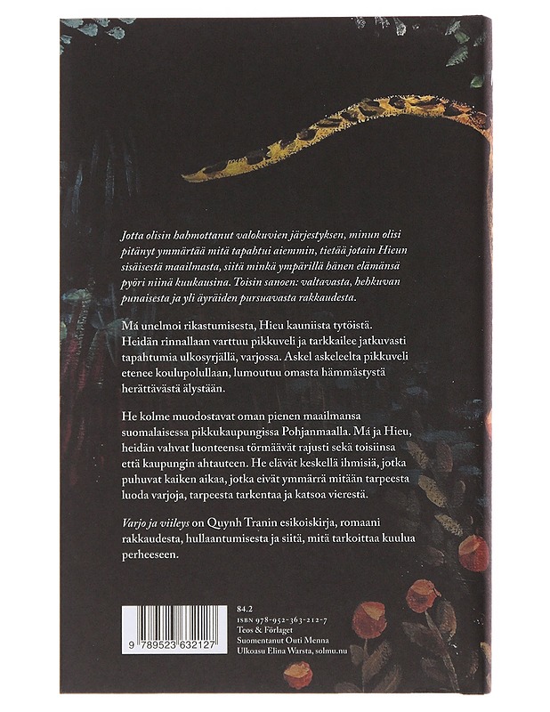 Varjo ja viileys - Tran, Quynh - Romaanit ja novellit - 10105498132 - 1