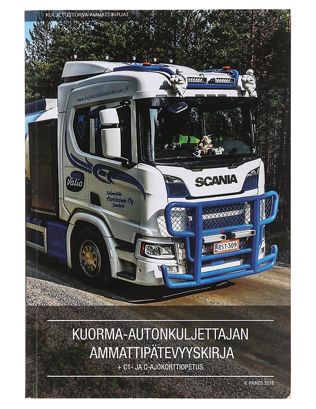 Kuorma-autonkuljettajan ammattipätevyyskirja : + C1- ja C-ajokorttiopetus - Heiskanen, Erkki - Tietokirjat ja oppaat - 10105498146 - 0