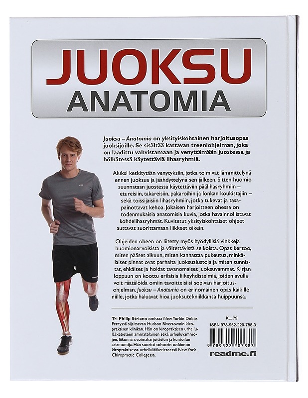 Juoksu : anatomia - Striano, Philip - Tietokirjat ja oppaat - 10105498166 - 1