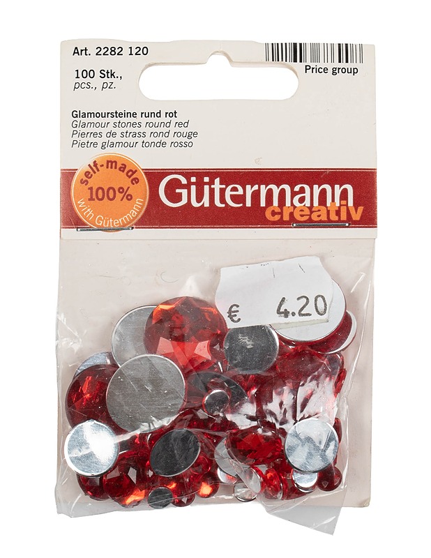 GUTERMANN CREATIV koristekivet, 100 kpl - Askartelu - 10105498198 - 0