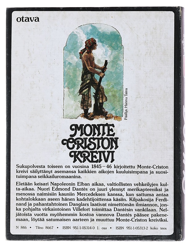 Monte-Criston krevi 1-3 - Dumas, Alexandre - Romaanit ja novellit - 10105498200 - 1