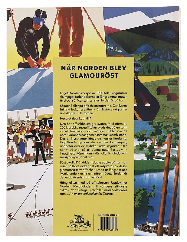Come to Norden : affischerna som tjusade turisterna - Londen, Magnus - Historiakirjat - 10105498211 - 1