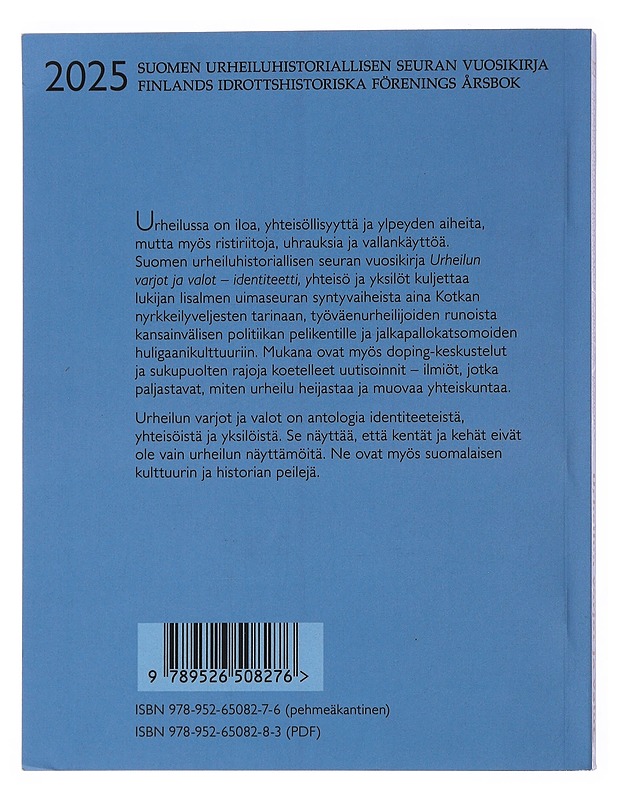 Urheilun varjot ja valot - Roiko-Jokela , Heikki ; Roiko-Jokela Tapio - Tietokirjat - 10105498210 - 1