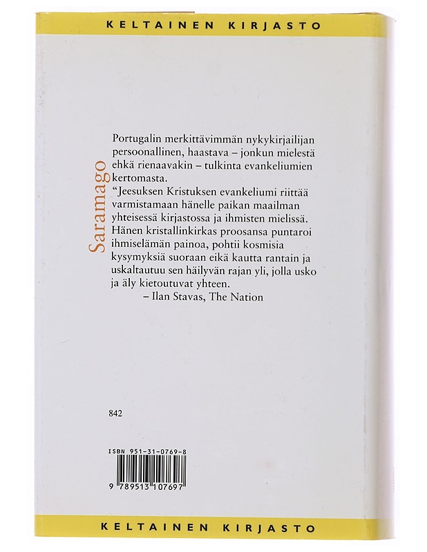 Jeesuksen Kristuksen evankeliumi - Saramago, José - Historiakirjat - 10105498224 - 1
