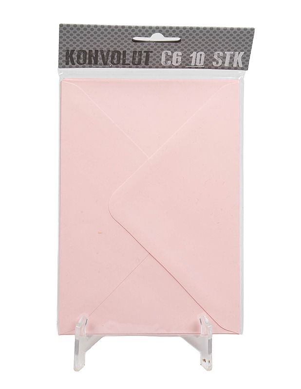 KONVOLUT C6 kirjekuoret, 10 kpl - Askartelu - 10105498244 - 0