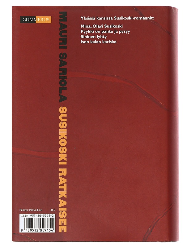 Susikoski ratkaisee - Mauri Sariola - Romaanit ja novellit - 10105498251 - 1