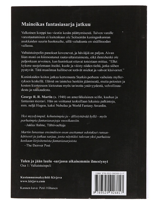 Kuninkaiden koitos - Martin, George R. R. - Fantasia- ja scifi - 10105498264 - 1