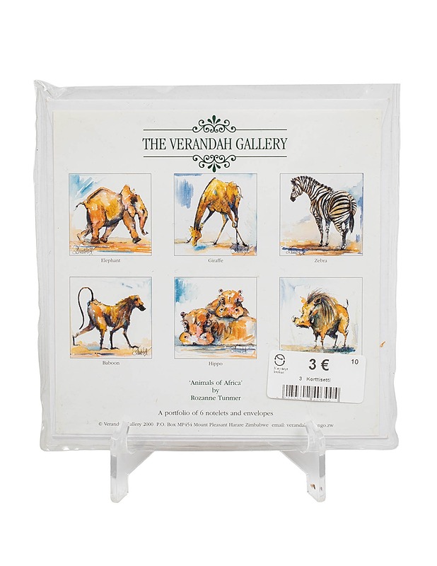 THE VERANDAH GALLERU korttisetti, 12 osaa - Askartelu - 10105498268 - 0