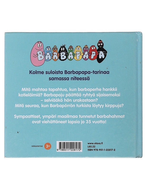Barbapapan kirjasto 1 - Tison, Annette - Lastenkirjat - 10105498281 - 1