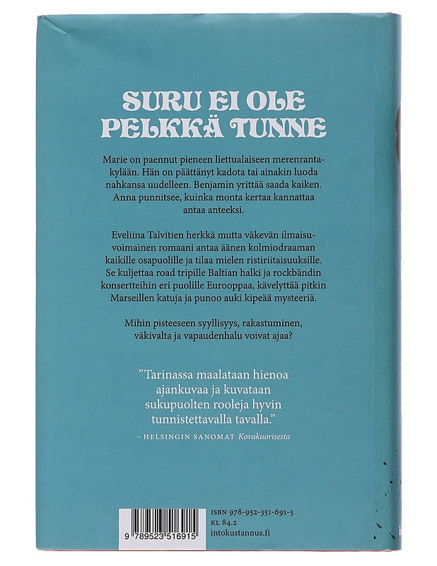 Kävin vaan uimassa, sisko - Eveliina Talvitie - Romaanit ja novellit - 10105498293 - 1