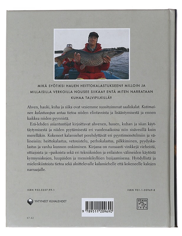 Kotimainen kalastusopas : ahven, hauki, kuha ja siika - Tuiskunen, Jari - Harrastekirjat - 10105498337 - 1