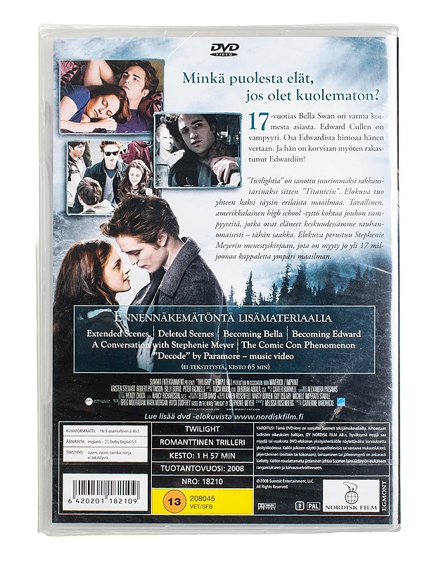 Twilight : Houkutus - DVD - DVD-elokuvat - 10105498404 - 1