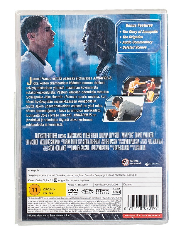 Annapolis - DVD - DVD-elokuvat - 10105498417 - 1