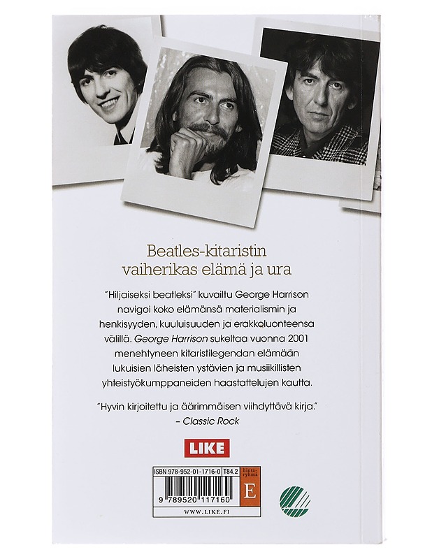 George Harrison - Thomson, Graeme - Elämäkerrat ja muistelmat - 10105498418 - 1