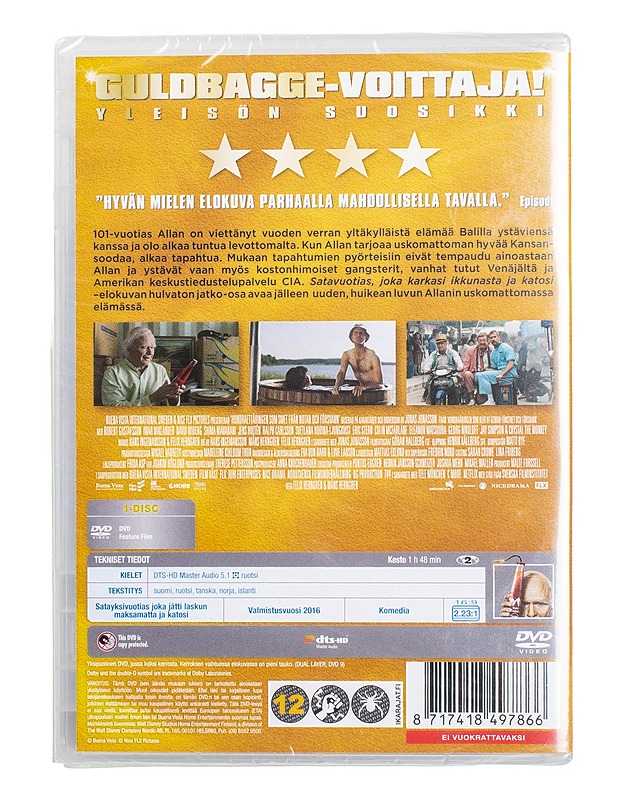 Satayksivuotias, joka jätti laskun maksamatta ja katosi - DVD - DVD-elokuvat - 10105498428 - 1