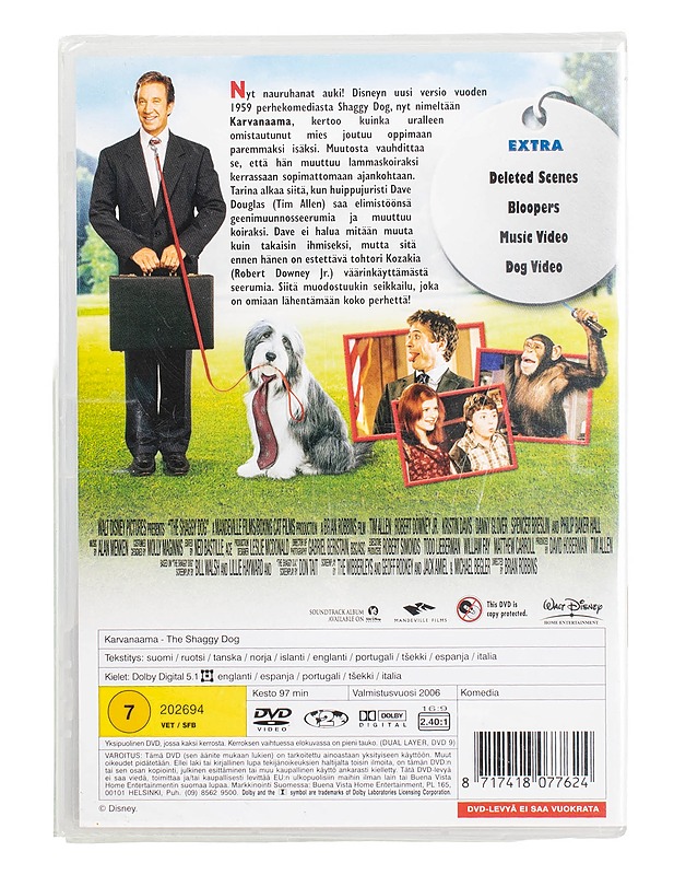 Karvanaama - DVD - DVD-elokuvat - 10105498431 - 1