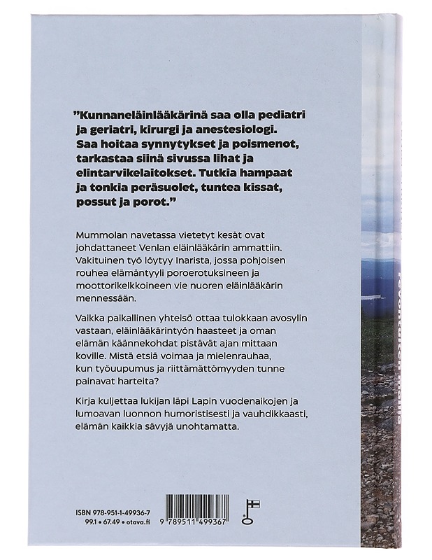 Eläinlääkärinä revontulten mailla - Venla Jyrkinen - Elämäkerrat ja muistelmat - 10105498448 - 1