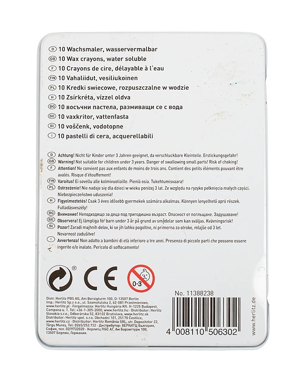 HERLITZ vahaliidut, 10 kpl - Askartelu - 10105498461 - 2