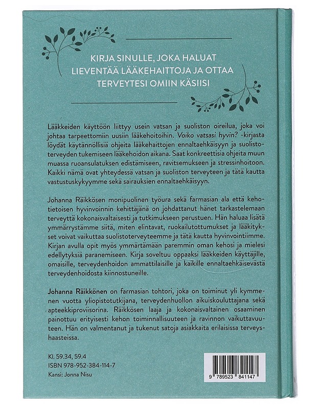 Voiko vatsasi hyvin? - Räikkönen, Johanna - Tietokirjat ja oppaat - 10105498463 - 1