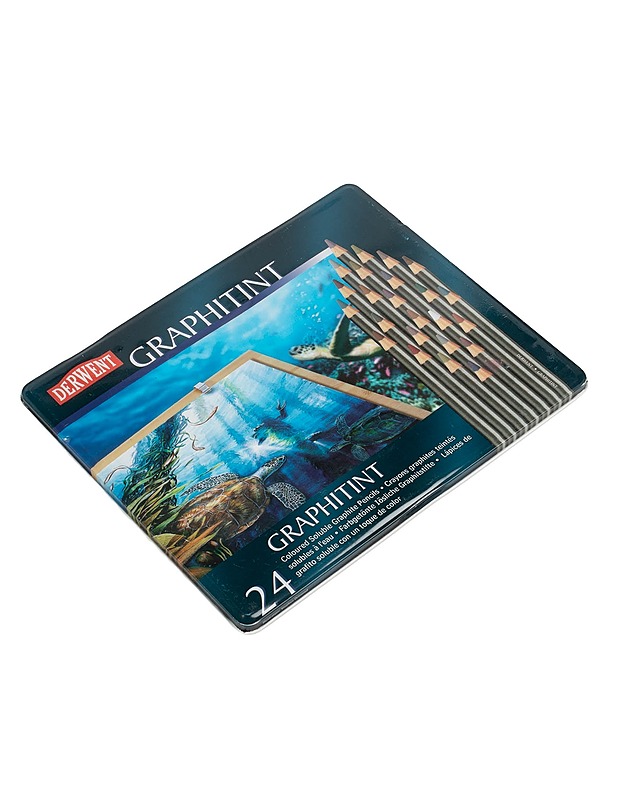 DERWET Graphitint puukynät, 24 kpl - Askartelu - 10105498496 - 0