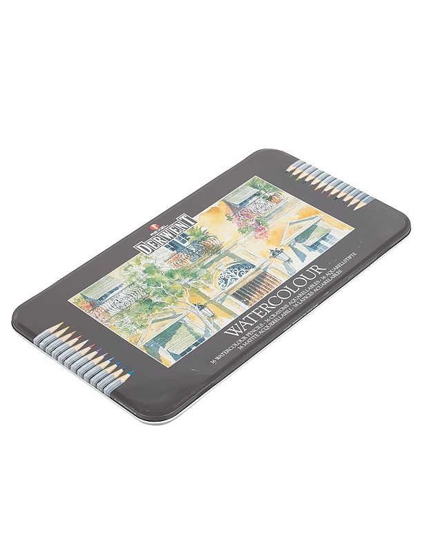 DERWENT Watercolour akvarellipuuvärikynät, 36 kpl - Askartelu - 10105498500 - 0