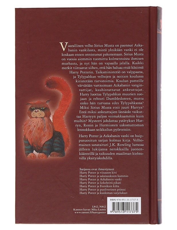 Harry Potter ja Azkabanin vanki - Rowling, J. K. - Fantasia- ja scifi - 10105498521 - 1