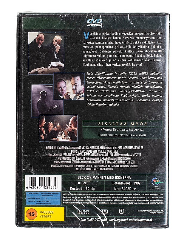 Beck 2 : ikonien salaisuus - DVD - DVD-elokuvat - 10105498533 - 1