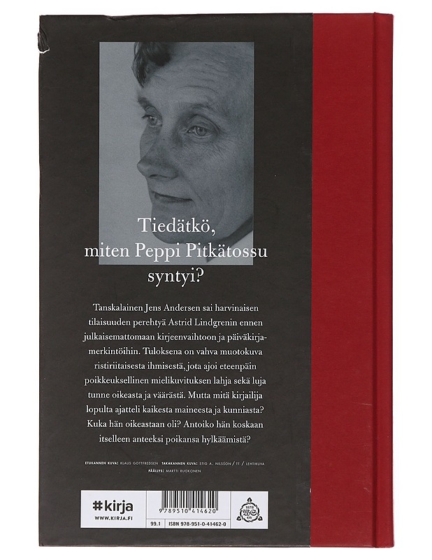 Astrid Lindgren : tämä päivä, yksi elämä - Andersen, Jens - Lastenkirjat - 10105498580 - 1
