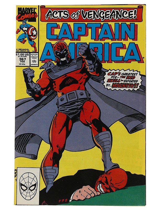 Captain America 367/1990 - Lehdet - 10105498566 - 0