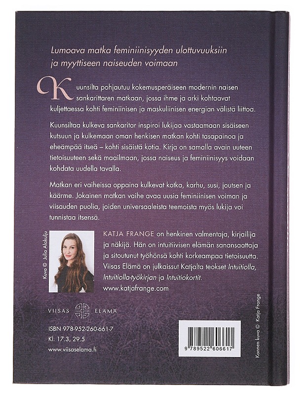 Kuunsilta : feminiinisen tietoisuuden matka - Frange, Katja - Tietokirjat ja oppaat - 10105498568 - 1