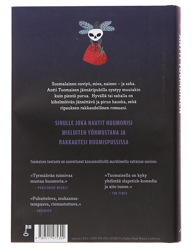 Hyvällä tai sahalla - Tuomainen, Antti - Jännitys ja dekkarit - 10105498600 - 1