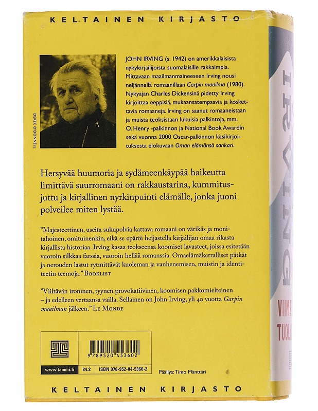 Viimeinen tuolihissi - Irving, John - Romaanit ja novellit - 10105498606 - 1