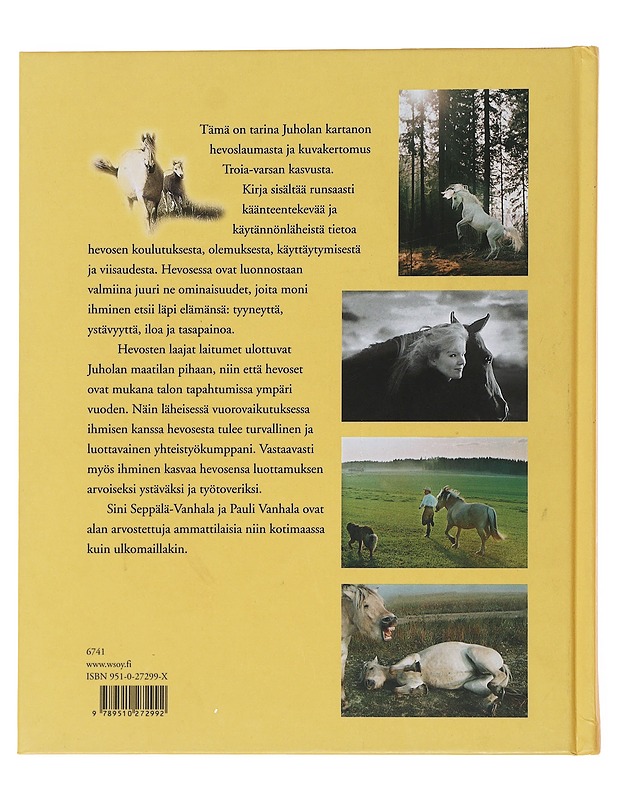Hevosen vuosi : tarina Juholan kartanon laumasta - Seppälä-Vanhala, Sini - Tietokirjat ja oppaat - 10105498604 - 1