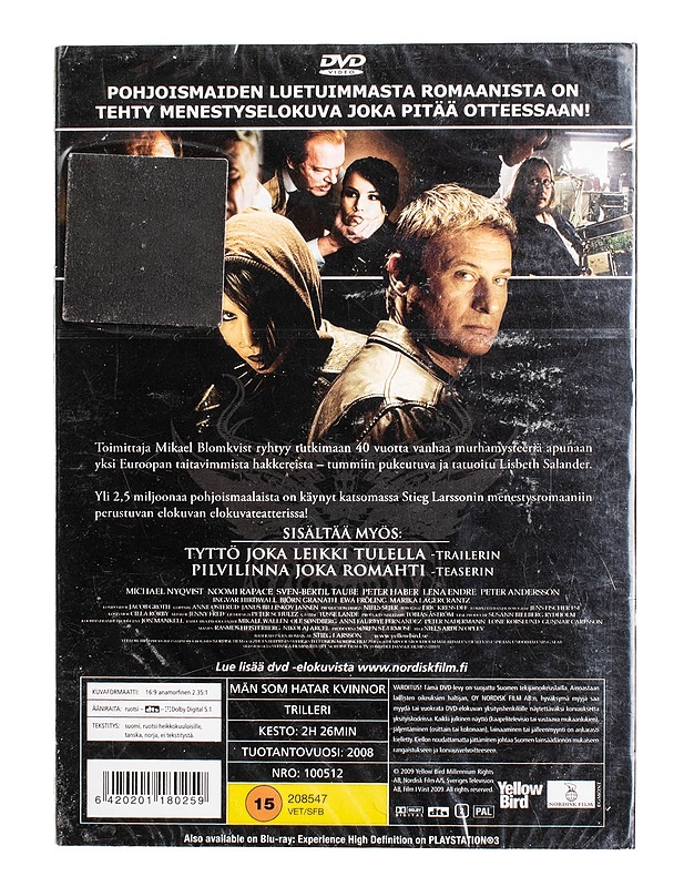 Miehet jotka vihaavat naisia - DVD - DVD-elokuvat - 10105498615 - 1