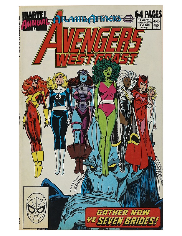 Avengers west coast 4/1989 - Lehdet - 10105498629 - 0