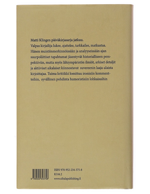 Palmyran raunioilla : päiväkirjastani 2015-2016 - Matti Klinge - Elämäkerrat ja muistelmat - 10105498628 - 1