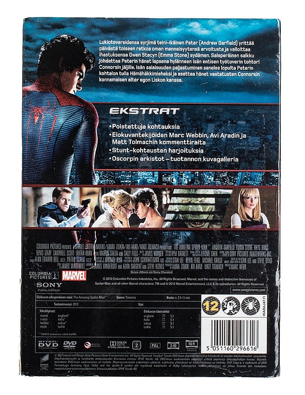 The Amazing Spider-Man - DVD - DVD-elokuvat - 10105498637 - 1