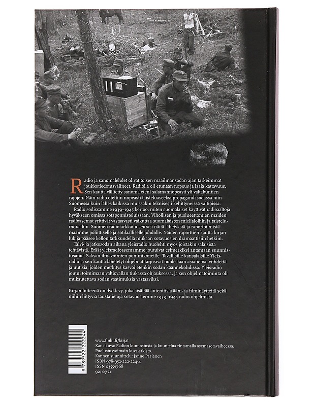 Radio sodissamme 1939-1945 - Lasse Vihonen - Historiakirjat - 10105498661 - 1