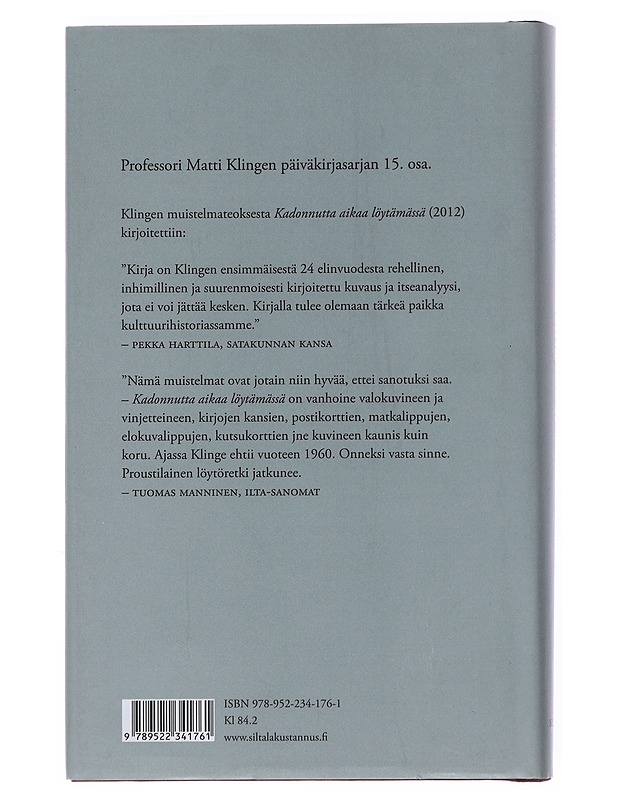 Tuhoutuiko Rooma? : päiväkirjastani 2012-2013 - Matti Klinge - Elämäkerrat ja muistelmat - 10105498707 - 1