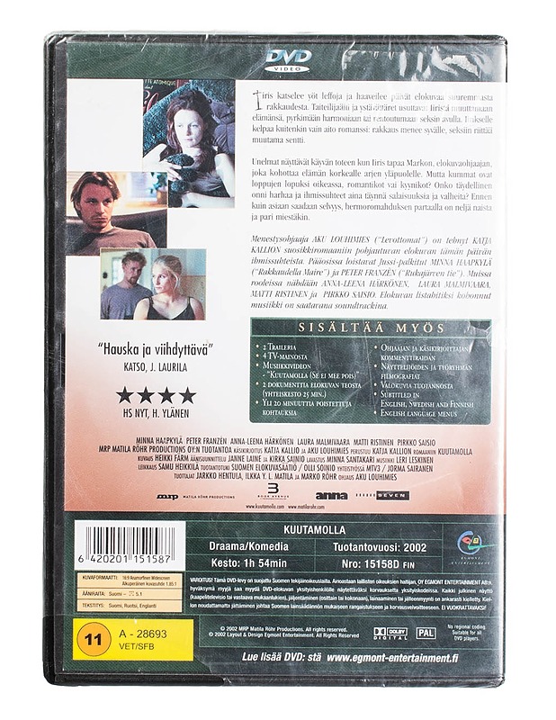 Kuutamolla - DVD - DVD-elokuvat - 10105498716 - 1