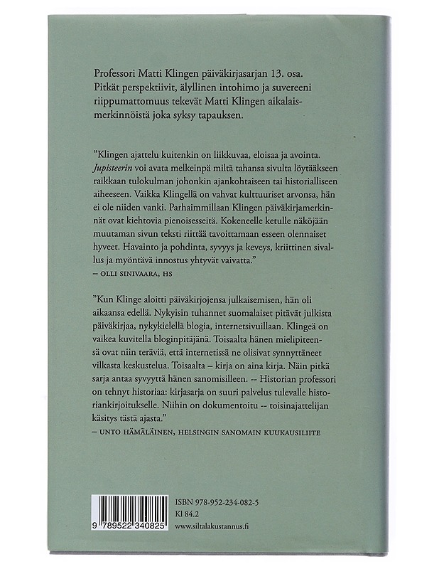 Tanskan sää : päiväkirjastani 2010-2011 - Matti Klinge - Elämäkerrat ja muistelmat - 10105498711 - 1