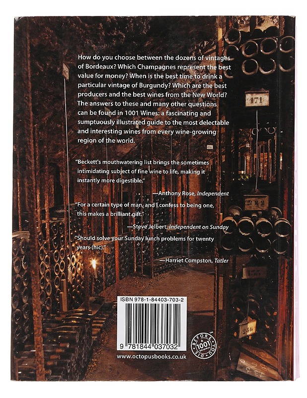 1001 Wines You Must Try Before You Die - Beckett, Neil - Tietokirjat ja oppaat - 10105498727 - 1