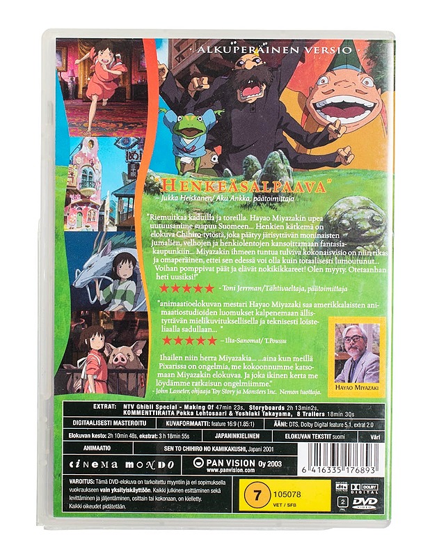 Henkien kätkemä - DVD - DVD-elokuvat - 10105498748 - 1