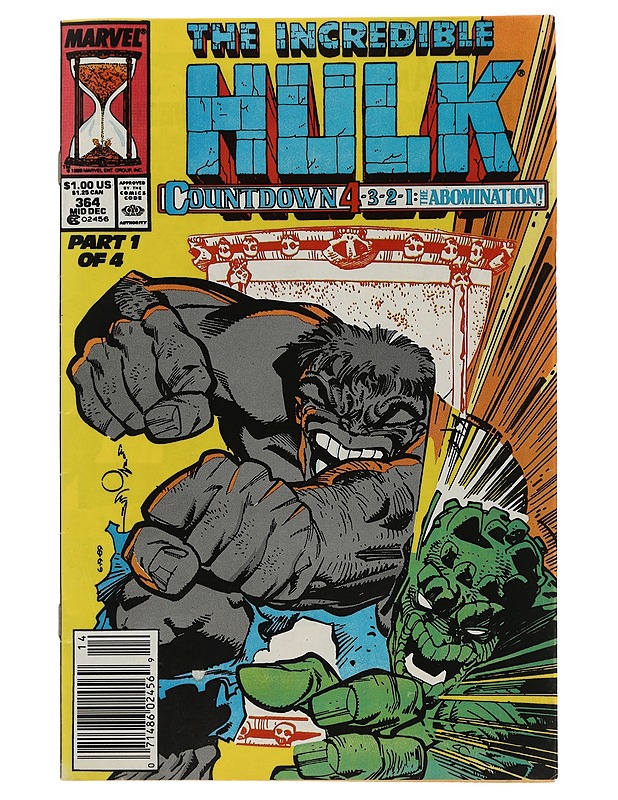 The Incredible Hulk 364/1989 - Lehdet - 10105498769 - 0